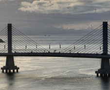 Acesso para ciclistas e pedestres na Ponte de Guaratuba será liberado às 3h de sábado