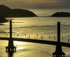 Acesso para ciclistas e pedestres na Ponte de Guaratuba será liberado às 3h de sábado
