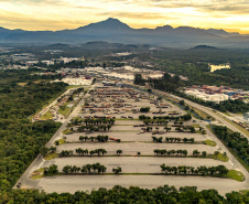 Portos do Paraná moderniza iluminação do Pátio de Triagem com investimento de R$ 7,7 milhões