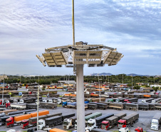 Portos do Paraná moderniza iluminação do Pátio de Triagem com investimento de R$ 7,7 milhões