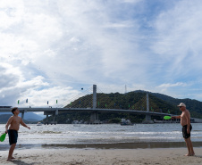 População já se prepara para assistir à inauguração oficial da Ponte de Guaratuba