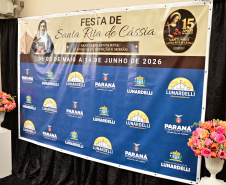 Governador destaca força do turismo religioso na Festa de Santa Rita de Cássia em Lunardelli