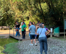 Agentes de viagem de todo o Brasil estão conhecendo o turismo do Paraná presencialmente