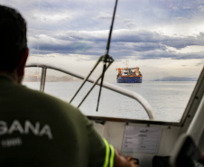 Portos do Paraná realiza campanha de dragagem de manutenção do Canal de Paranaguá