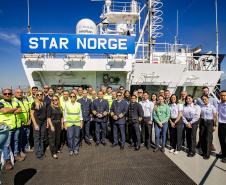 Fwd: Navio Sustentável em viagem inaugural atraca em Paranaguá