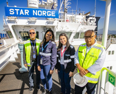 Fwd: Navio Sustentável em viagem inaugural atraca em Paranaguá