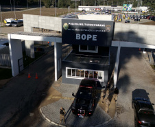 Com nova sede do BOPE e equipamentos, PMPR amplia operações de alta complexidade