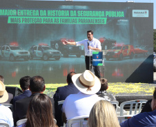 R$ 338 milhões: Ratinho Junior anuncia maior investimento da história em segurança pública