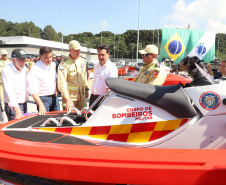 Inéditas no Brasil, CBMPR passa a ter motoaquáticas de resgate em enchentes e cenários extremos