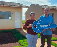 Entrega Jd Nova Esperaça, em Iracema do Oeste