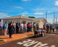 Entrega Jd Nova Esperaça, em Iracema do Oeste