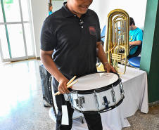 Paraná amplia incentivo à musicalização com entrega de instrumentos em Campo Mourão