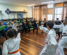 SEED - Disciplinas eletivas, cinco refeições e engajamento: em expansão no Paraná, Educação em Tempo Integral traz diferenciais para formação do estudante