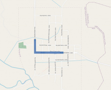 Mallet - Pavimentação em Rio Claro do Sul (mapa)