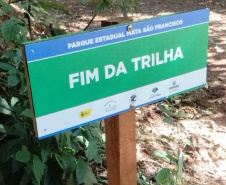 Nova sinalização Unidades de Conservação