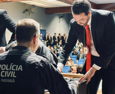  73 novos policiais civis tomam posse e reforçam o efetivo da PCPR 
