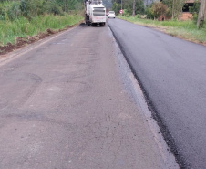 Conservação da PR-446 entre União da Vitória e Porto Vitória