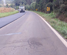 Conservação da PR-446 entre União da Vitória e Porto Vitória