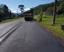 Conservação da PR-446 entre União da Vitória e Porto Vitória