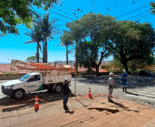 Copel remove mais de 300 kg de cabos de telecom em situação irregular em Cornélio Procópio