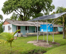 Copel - População que vive em ilhas do Paraná ganha acesso à energia solar