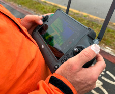Equipamentos de internet portátil aprimoram vistorias da Defesa Civil