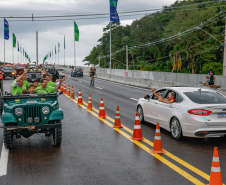 Fim da espera: tráfego de veículos é liberado na Ponte de Guaratuba