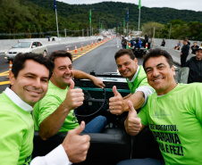 Fim da espera: tráfego de veículos é liberado na Ponte de Guaratuba