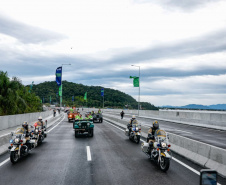 Fim da espera: tráfego de veículos é liberado na Ponte de Guaratuba