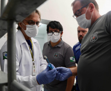 Operação integrada registra mais de 3,4 mil coletas de DNA em unidades penais no Paraná