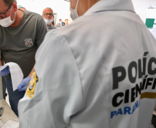 Operação integrada registra mais de 3,4 mil coletas de DNA em unidades penais no Paraná