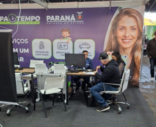 Do RG aos serviços do Detran: Poupatempo Paraná leva serviços para a Expoingá