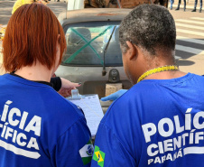 Forças de segurança realizam simulado de sinistro de trânsito em Maringá