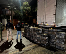 PMPR e forças integradas apreendem quase três toneladas de drogas em operações no Oeste do Estado