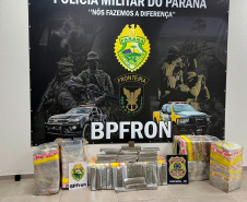 PMPR e forças integradas apreendem quase três toneladas de drogas em operações no Oeste do Estado