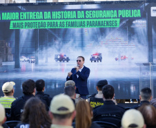 Governo do Estado entrega 50 novas viaturas e reforça estrutura da segurança pública no Sudoeste