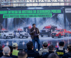 Governo do Estado entrega 50 novas viaturas e reforça estrutura da segurança pública no Sudoeste