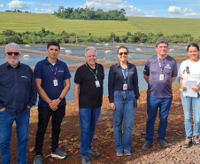 ADAPAR - Em cooperação com instituto norueguês, Adapar inicia projeto de biosseguridade na produção de tilápia