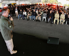 Estado entrega 24 novas viaturas para reforçar segurança em São José dos Pinhais e região