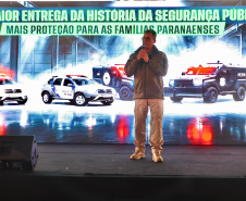 Estado entrega 24 novas viaturas para reforçar segurança em São José dos Pinhais e região