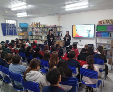 Copel orienta estudantes de Pato Branco sobre uso seguro e eficiente de energia elétrica