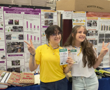 Estudante do Paraná retorna de evento internacional com menção honrosa na categoria de ciências 