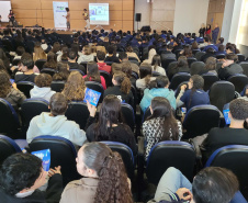 Primeiro aulão do Enem Paraná reúne mais de 600 estudantes em Umuarama