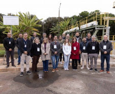 Magistrados federais visitam a Sanepar e conhecem tecnologias e complexidade do saneamento