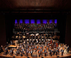 Mais de 4 mil pessoas prestigiam concerto que celebrou os 41 anos da Orquestra Sinfônica do Paraná