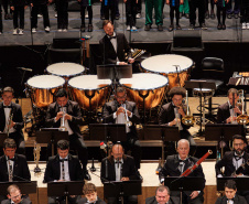 Mais de 4 mil pessoas prestigiam concerto que celebrou os 41 anos da Orquestra Sinfônica do Paraná