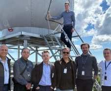 EQUIPES DO SIMEPAR E IAT TESTAM NOVO RADAR METEOROLÓGICO NA FINLÂNDIA