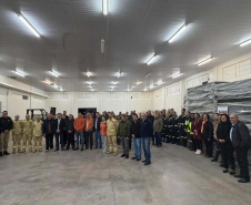 Defesa Civil inaugura primeiro centro logístico descentralizado para envio de ajuda humanitária