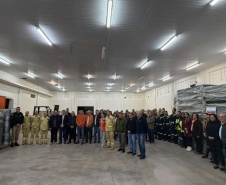 Defesa Civil inaugura primeiro centro logístico descentralizado para envio de ajuda humanitária