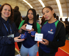 Sanepar distribui mil coletores de óleo usado em evento educativo em Piraquara